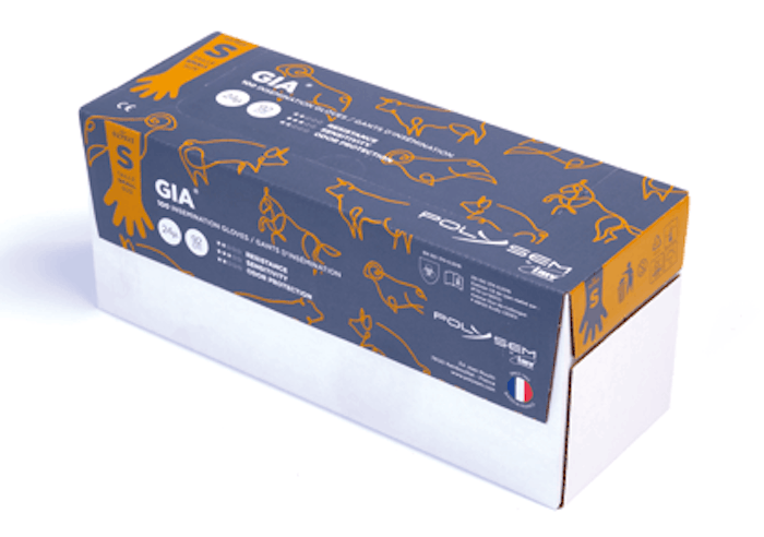 Gia Orange AI gloves